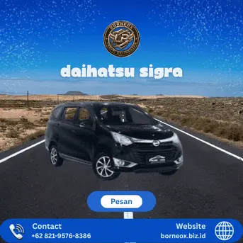Pilihan Armada Mobil Daihatsu Sigra Hitam