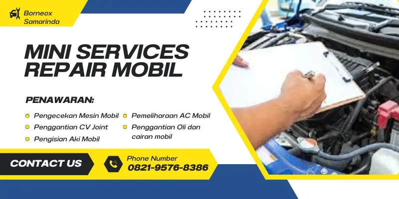 Layanan Mini Servis Mobil Samarinda